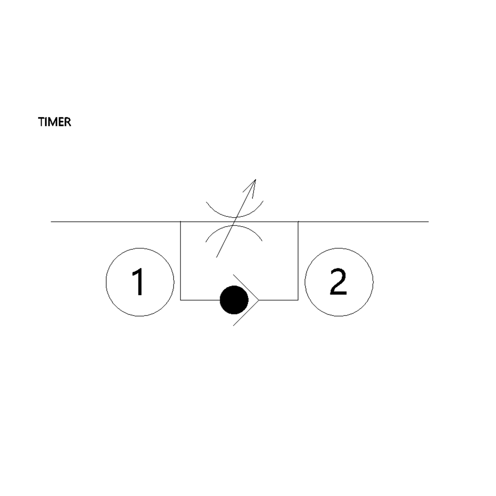 TM0-2101 NUMATROL TIMER<BR>TM SERIES ONE TIMER W/BASE